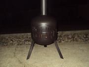 Fire Pit Chimanea  size is 9kg gas bottle home made & brand new only 2