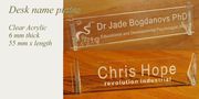 Acrylic Desk Name Plates - MyChoice@Firebridge