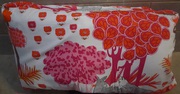 Two Large Size Couch Cushions & Handmade Swedish Fabric Covers