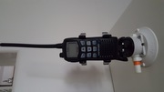 iCom 27 Meg Hand Held Radio   SeaSucker Radio Holder