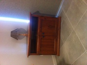 Corner TV unit for sale. $50.00