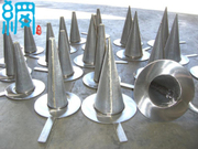 Stainless steel conical strainer for pipeline coarse filtration