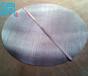 Wire mesh cut circles