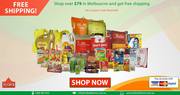 FREE SHIPPING on orders over $79.00 in Melbourne| India At Home