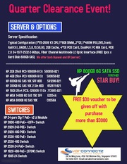 Special Clearance Event For HP Products