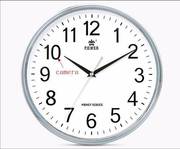 BRAND NEW Wall Clock with Spy Camera