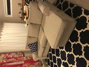 Near new 3 seater chaise lounge