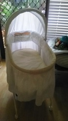White Bassinet For Sale