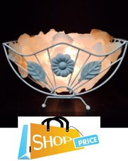 White Himalayan Salt Retro Basket