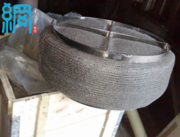 Wire Mesh Demister Pad Column Internals