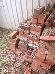 Bricks solid red used
