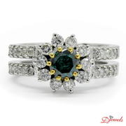 Flower Shape Diamond Ring Hyperbius