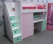 Buy Loft Bed with Desks and Stairs in Australia