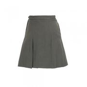 MID GREY PLEATED SKIRT