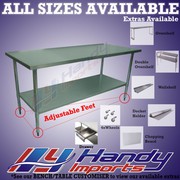 762 X 1219mm 304 Stainless Steel Bench