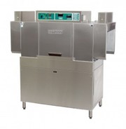 Eswood 160-175 Rack Per Hour 2 Speed Automatic In-Line Conveyor Dishwa