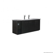 Tripe Door Underbar Direct Draw Dispenser 3-Barrel - UBD-3