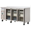 Polar 3 Door Premium Bar fridge