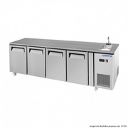 Grand True Quality Four Door Work Bench Fridge With Sink Gtr4100Bs