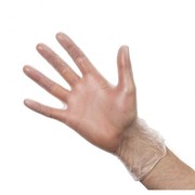Vogue Powder Free Vinyl Gloves S (Pack of 100)