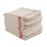 Heavy Red Single Tea Towel