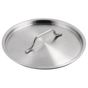 Vogue Stainless Steel Saucepan Lid 140mm