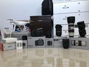 Canon 5D Mark III ,  Dji Drone and lenses 