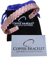 Copper Bracelet Twisted for Arthritis – Guaranteed 99.9% Pure Copper