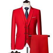 CLASSIC MEN FORMAL BUSINESS SUIT SLIM ROYAL