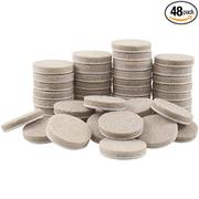 SoftTouch 4719095N Self-Stick Round Felt Pads Protect Hard Floors From