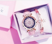 2019 WOMEN WATCHES BRACELET SET STARRY SKY LADIES BRACELET WATCH