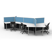 Smart 120 Degree Six Desk Pod