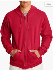 anes Men's Hoodie,  EcoSmart Fleece- https://amzn.to/3CyKC7f