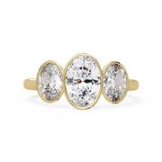 Oval Diamond Engagement Rings Australia | Custom Designs