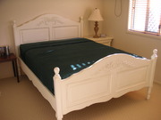 Brand new, high quality Queen size bed and mattress at half price!